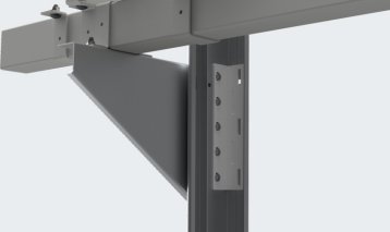 New: Vertical angle reinforcement bracket set 235409