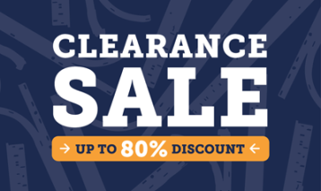 Clearance Sale: benefit from discounts of up to 80% while stocks last!