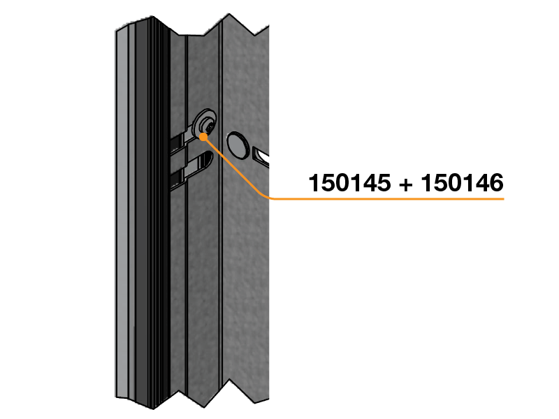 Mounted using screws and washers